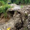 Mutu Beton Rendah, Begini Kondisi Bahu Jalan Ruas Mepanga – Pasir Putih
