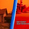 Jambi di Kepung Asap Merah, Dampak Karhutla, Siang Mirip Malam!