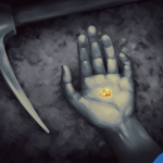 ilustrasi emas ilegal