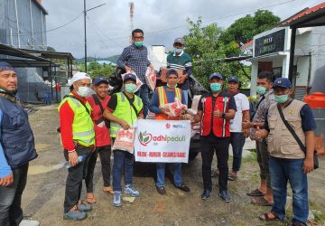 Gerak Cepat, PT Adhi Karya Bantu Korban Gempa di Sulbar