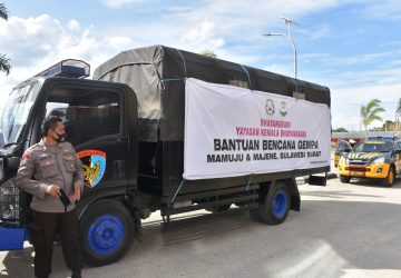 Polda Sulteng Kembali Berangkatkan Bantuan Kemanusiaan ke Sulbar