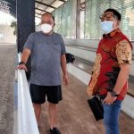 Ketua Umum KONI Pusat bersama Nizar Rahmatu Ketua KONI Sulteng