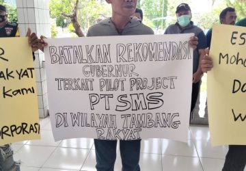 Forum Komunikasi Masyarakat Desa Oyom Minta PT SMS Jangan Ganggu Wilayah Pertambangan Rakyat