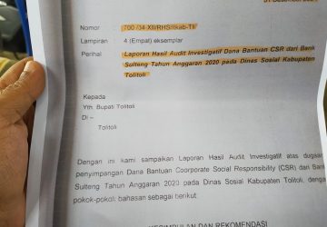 Aparat Hukum Didesak Buka Kembali Dugaan Korupsi Dana CSR Bank Sulteng