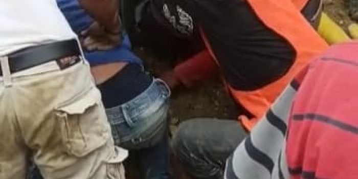 Longsor di Proyek Penanganan Lereng Desa Enu, Satu Pekerja Meninggal Dua Luka Berat
