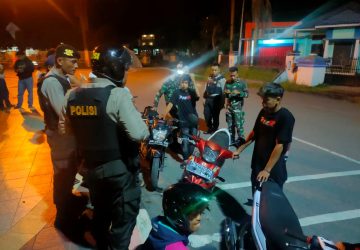 Patroli Gabungan TNI – Polri di Tolitoli Ciptakan Kamtibmas yang Kondusif