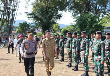Kawal Pesta Demokrasi, Polres Tolitoli Gelar Operasi Mantap Brata 2023