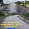 Ruas Jalan Air Terang – Momunu Kondisi Mantap, Mobilitas Masyarakat Makin Lancar