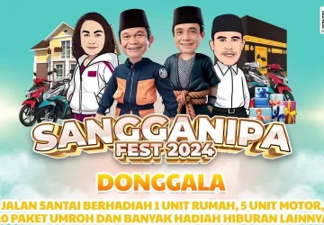 Segera Daftarkan Diri, Sangganipa Fest Jilid IV Akan Digelar di Kabupaten Donggala