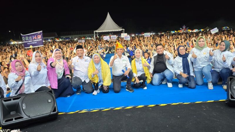 Konser BERANI Bawa Rezeki Bagi Warga Tawaeli, Petugas Parkir Raup Jutaan Rupiah