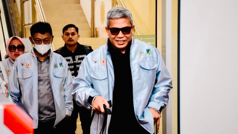Gubernur Rusdy Mastura dan Istri Hadiri Pembukaan PON XXI, Optimis Sulteng Raih Medali Emas