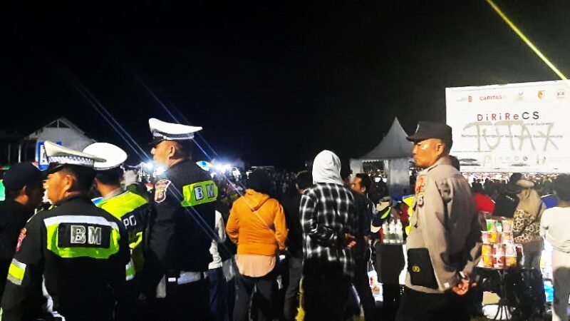 98 Personel Gabungan Amankan Deklarasi Anwar Hafid-Reny Lamadjido di Sigi