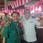 Andi Ridwan Bataraguru dan bakal calon Gubernur Sulteng, Anwar Hafid. Foto: IST