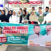 Pesan Haru Rusdy Mastura saat Pelepasan 33 Jamaah Umroh Sangganipa Fest 2024