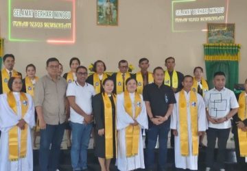 Umat Nasrani di Wita Ponda Dukung Rachmansyah untuk Pilkada Morowali