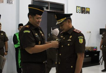 Kajari Tolitoli Lantik Noviar Rizaly Jadi Kacabjari Laulalang