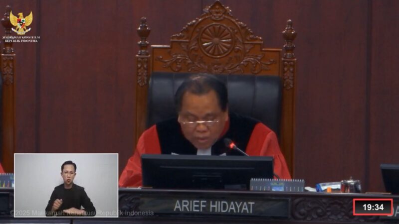Gugatan BERAMAL Ditolak MK, Anwar-Reny Resmi Pemenang Pilgub Sulteng