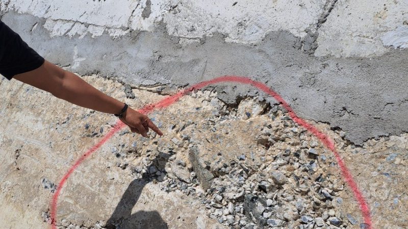 Proyek Revetment Sungai Ngia Dikerjakan PT SMS Banyak yang Kropos dan Retak, Begini Tanggapan BWSS III Palu