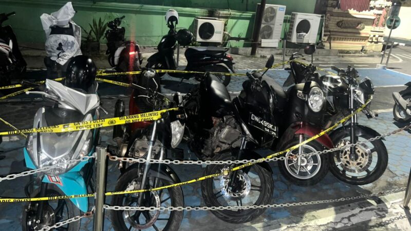 Ungkap 11 Kasus Curanmor, Resmob Tadulako Ringkus Dua Pelaku, Satu Pelaku Masih Buron