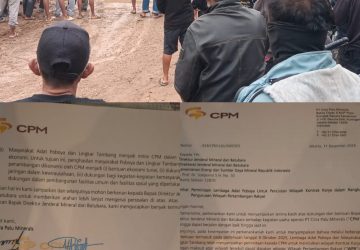 CPM Kirim Sikap ke ESDM, Warga Lingkar Tambang Poboya Tegaskan Penciutan Jadi Tuntutan Utama