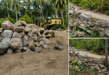Suplai Batu Gajah dari Desa Mantikole ke Proyek Gumbasa Dipertanyakan: Kontraktor Akui Sempat Terima