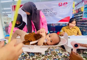 Alfamidi Palu Gandeng Puskesmas Mabelopura Edukasi Gizi untuk Cegah Stunting