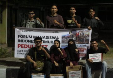 Peduli Bencana, FORMIT Galang Dana di Kota Palu untuk Korban Bencana NTT