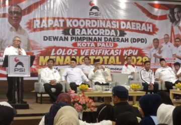 Rakorda PSI Palu Dibanjiri 2000-an Kader, Ahmad Ali Tekankan Pentingnya Solidaritas
