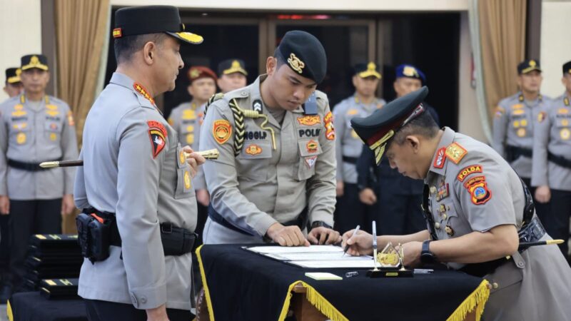 Tongkat Komando Berganti, Irjen Pol Rizal Irawan Resmi Jabat Kapolda Sulteng