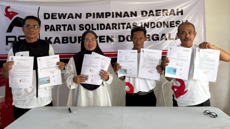 Perkuat Mesin Partai, PSI Donggala Kebut Pembentukan Ranting di 167 Desa